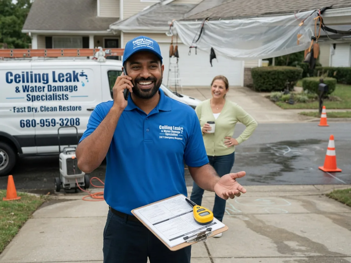 Ceiling Leak Cleanup Watauga, TN FAQs